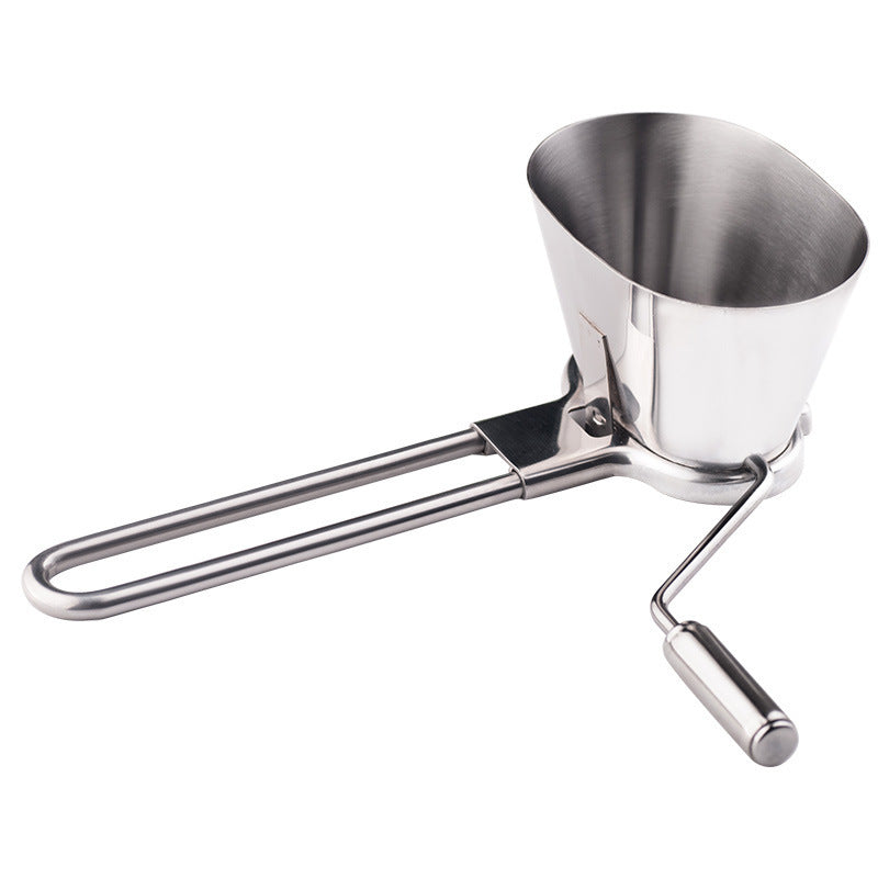 Hand-Operated Stainless Steel Parsley Shredder – Vegetable & Herb Chopper