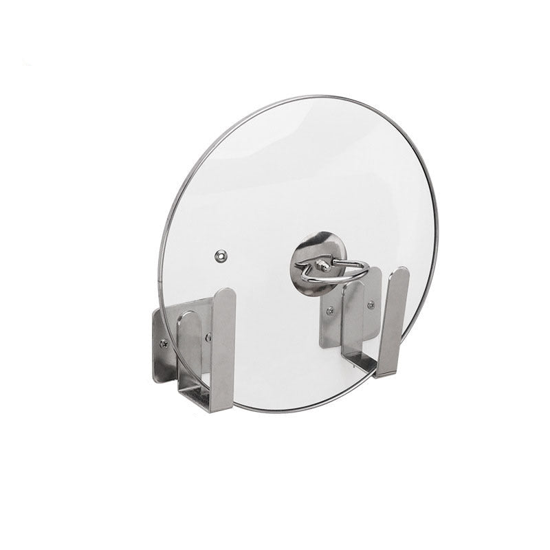 Stainless Steel Non-perforated Wall Hanging Bowl Drain Rack Pot