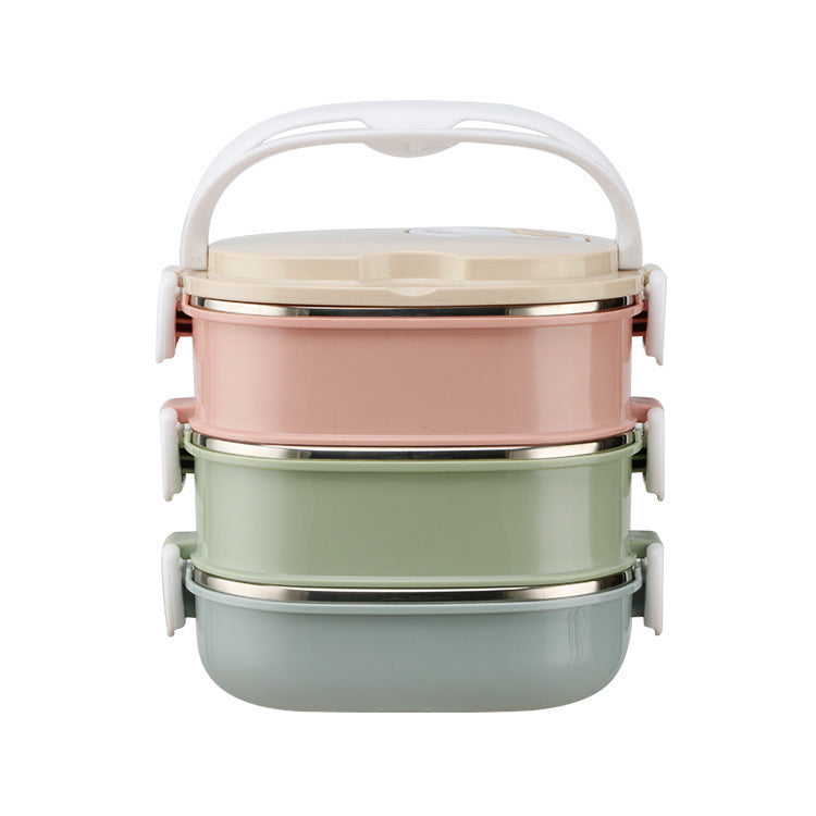 Stainless Steel Lunch Box – Durable & Portable Food Container