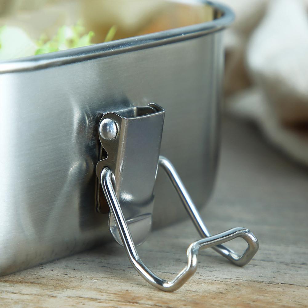 Rectangular Stainless Steel Lunch Box