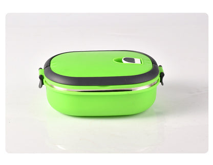 Stainless Steel Portable Lunch Box – Durable & Travel-Friendly