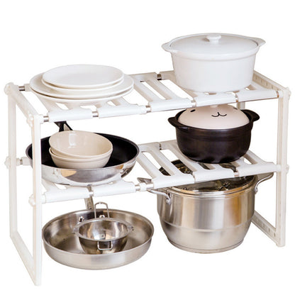 Kitchen Multi-layer Floor-to-floor Stainless Steel Plastic