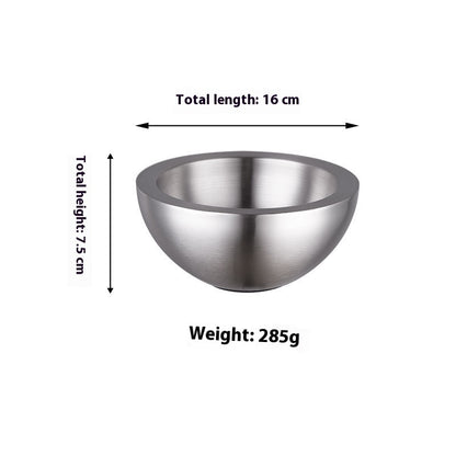 Stainless Steel Fruit And Vegetable Salad Bowl