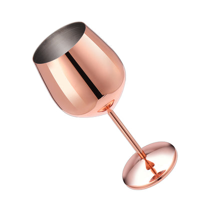 Stainless Steel Wine Glass – Durable & Stylish