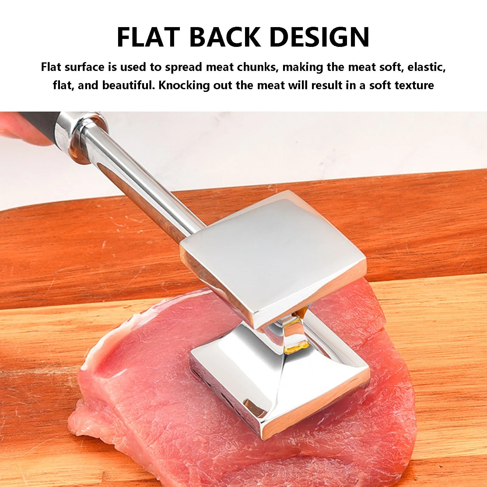 27CM Aluminum Alloy Meat Steak Kitchen Tool