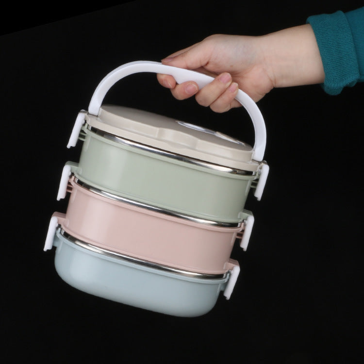 Stainless Steel Lunch Box – Durable & Portable Food Container
