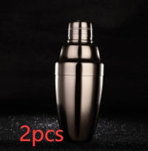 Stainless Steel Japanese-Style Cocktail Shaker – Three-Stage Bar Tool Shaker Cup