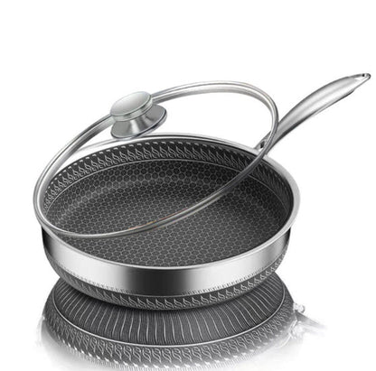 Honeycomb Steak Pan Smoke-free Pan