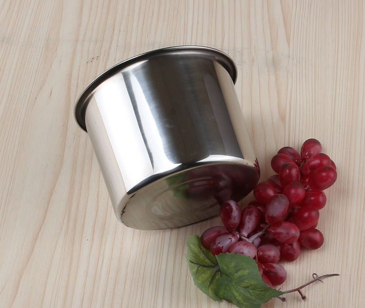 Stainless Steel Kitchenware Non-magnetic Stock Pot Seasoning Seasoning Box