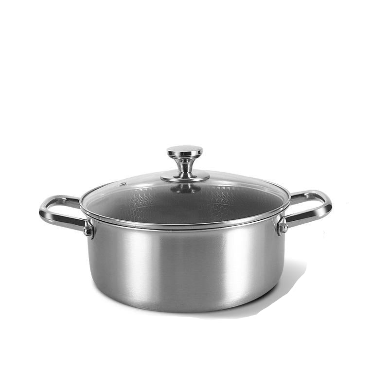 Binaural 304 Stainless Steel Soup Pot Non-coated Non-stick Pan