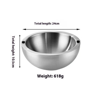 Stainless Steel Fruit And Vegetable Salad Bowl