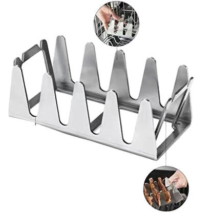 Multifunctional Stainless Steel Outdoor Garden Dinner Portable Inlaid Grill